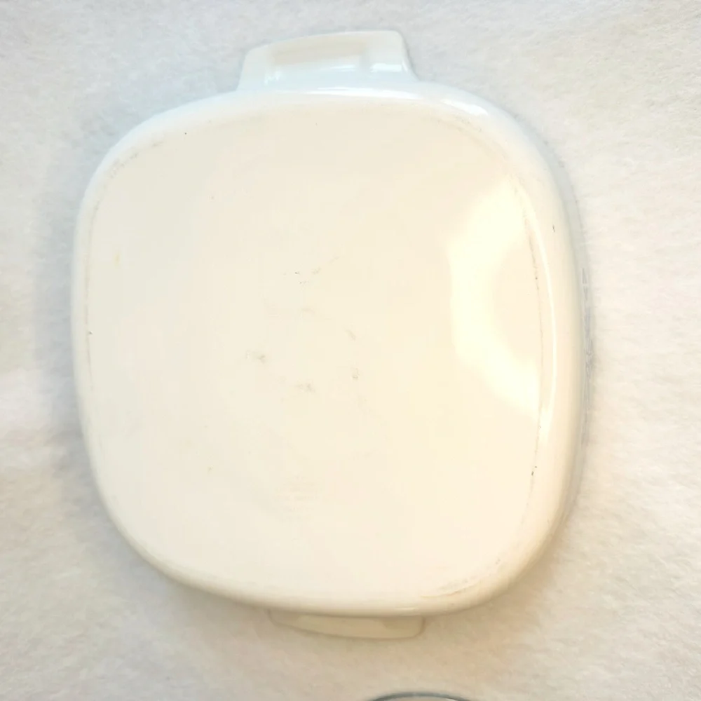 Corningware Blue Cornflower with‎ Lid Baking Dish 1 QT casserole Vintage